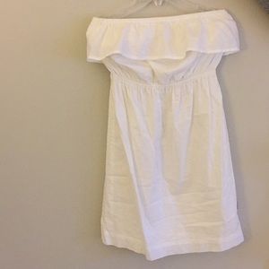 Juicy Couture White Strapless Dress